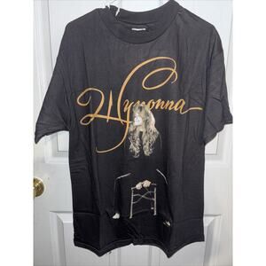 Wynona Tour Shirt 1996 Single Stitch DRY ROT! Size Large